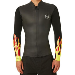 Chaleco Narval Untitled Flame con cremallera frontal de 2 mm 